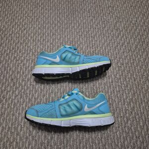 Nike Womens Dual Fusion ST 2 454240-400 Blue Running Shoes Sneakers Size 6.5